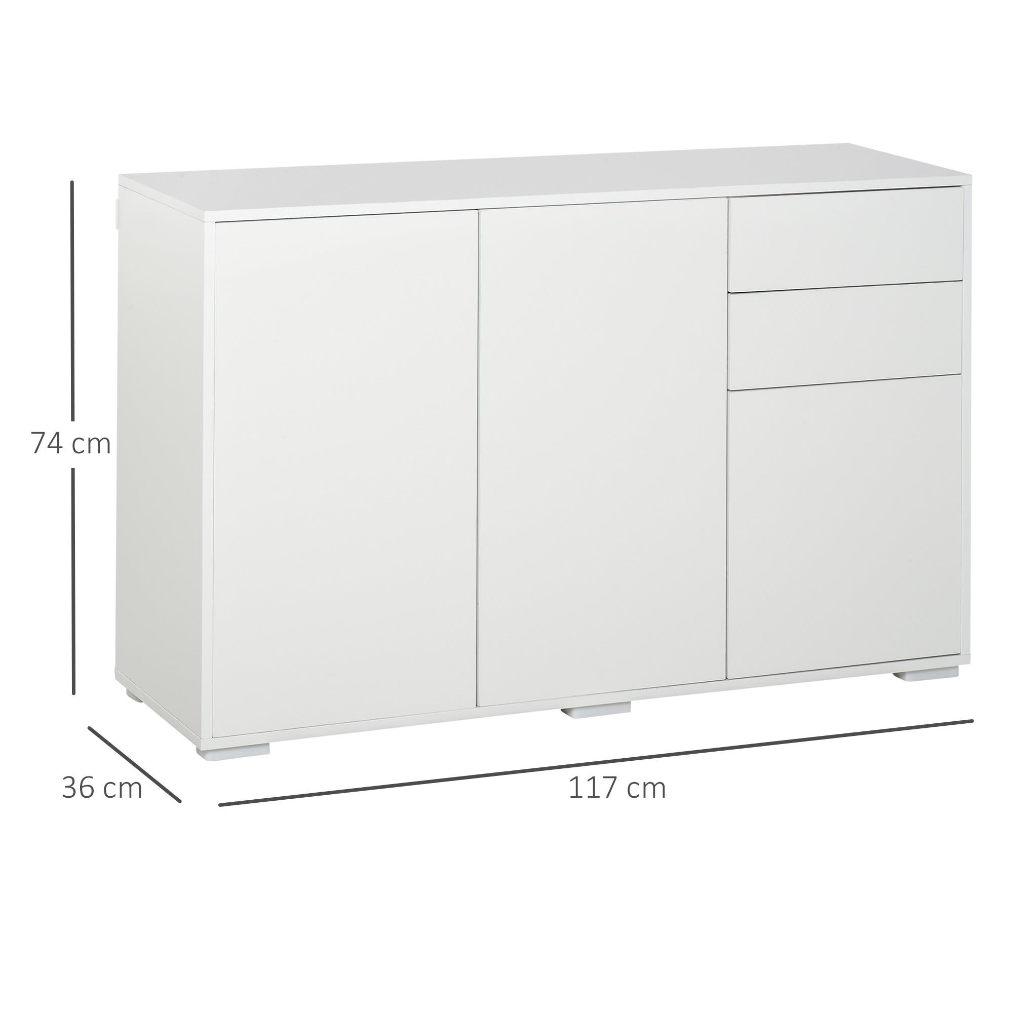 HOMCOM Aufbewahrungsschrank