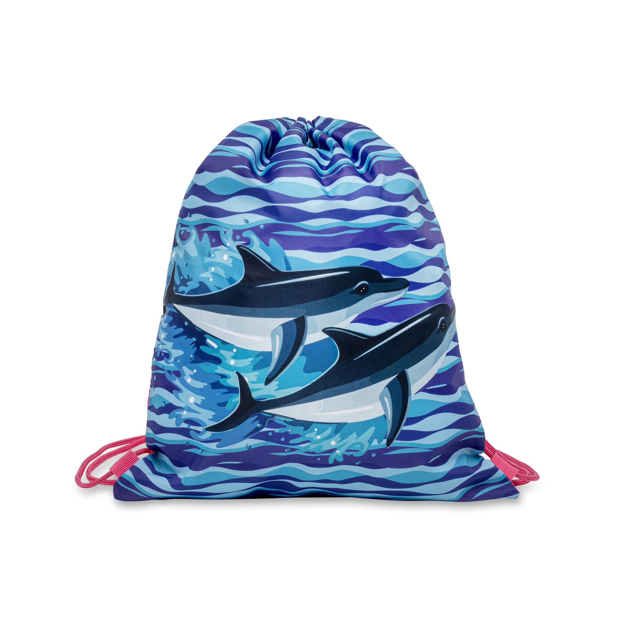 Manor Schulrucksack-Set, 5-teilig Delfin