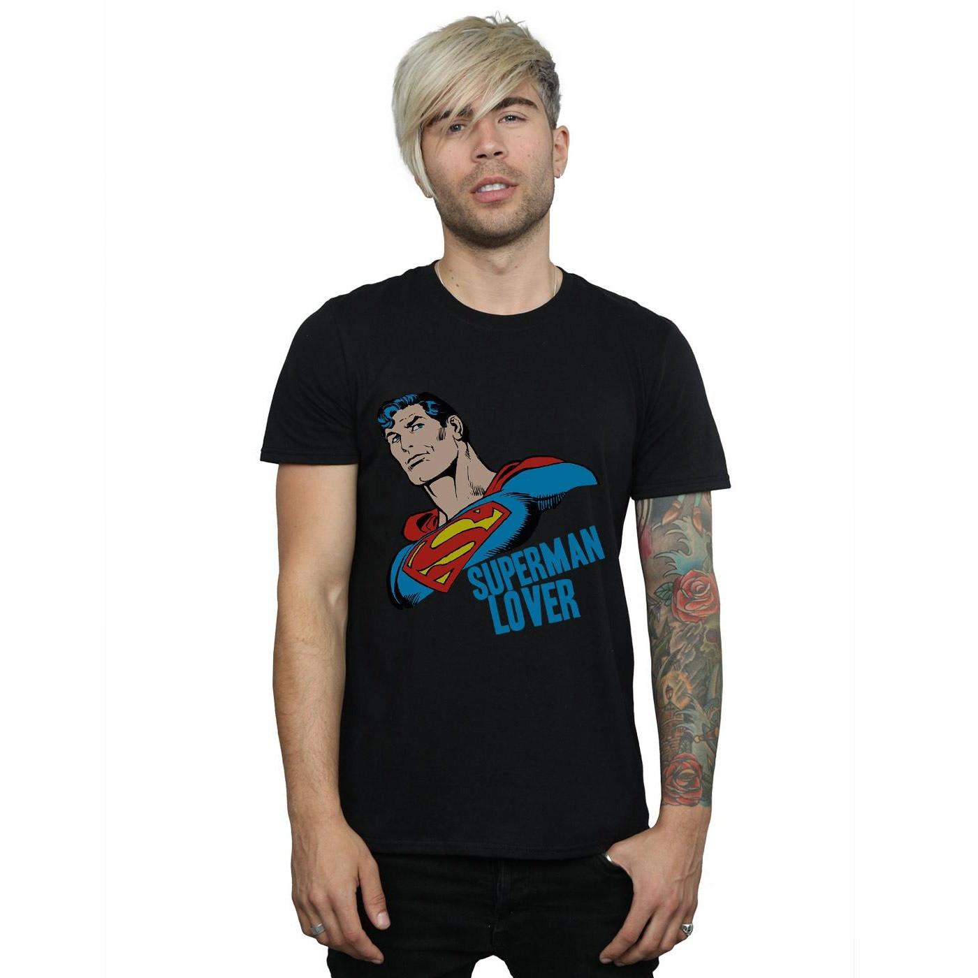 DC COMICS Superman Lover Kurzarm T-Shirt