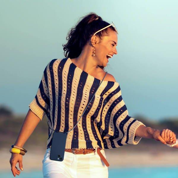 Avizar Kettenhülle iPhone 13 Mini Dunkelblau