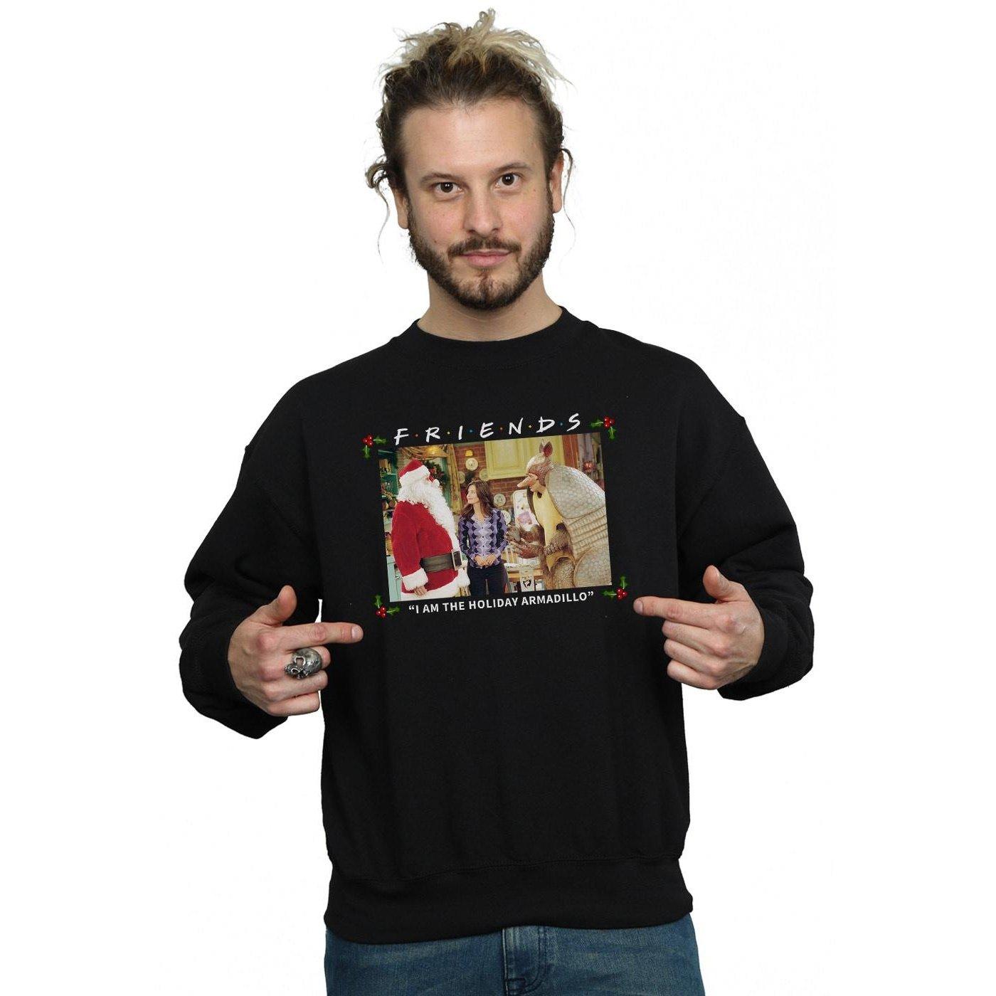 Friends I Am The Holiday Armadillo Sweatshirt