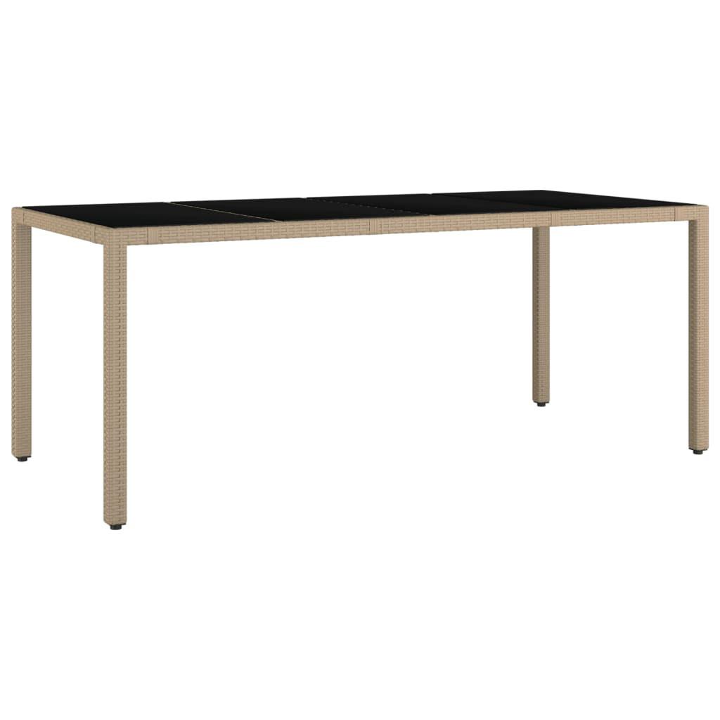 VidaXL Garten essgruppe poly-rattan