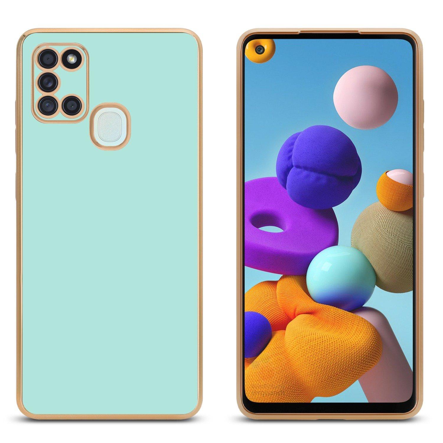 Cadorabo Hülle für Samsung Galaxy A21s mit Kameraschutz