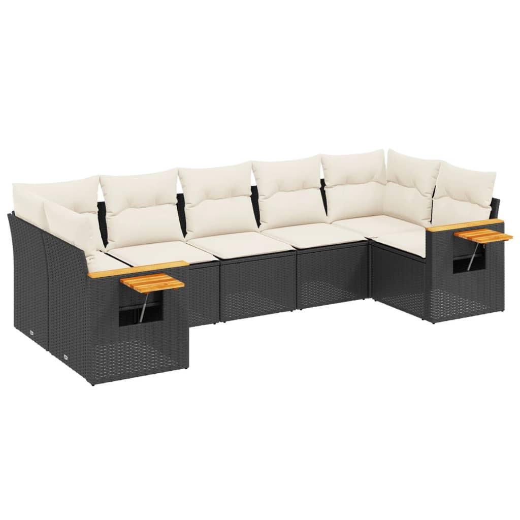 VidaXL Garten sofagarnitur poly-rattan