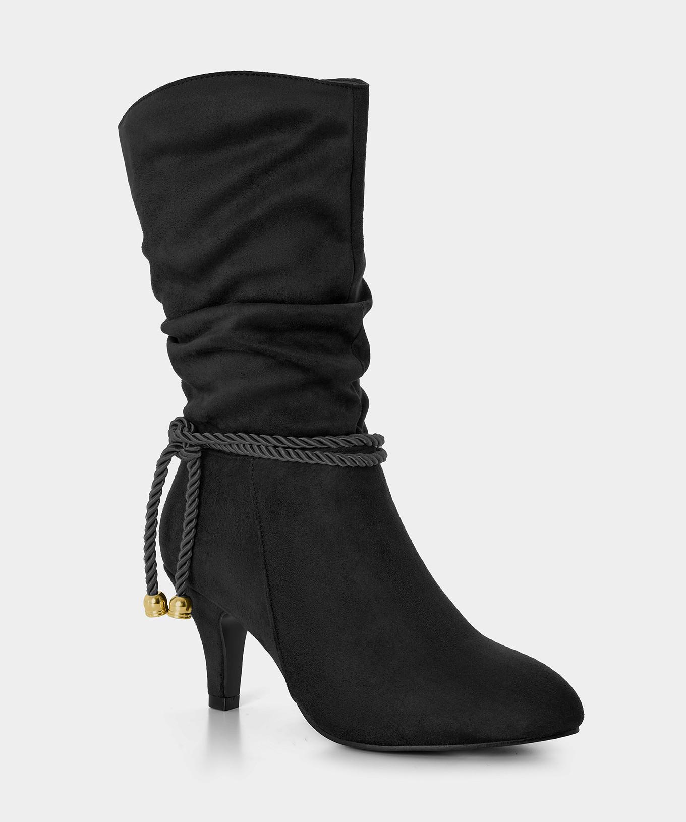 Joe Browns Slouch-Stiefel mit Kordel-Details