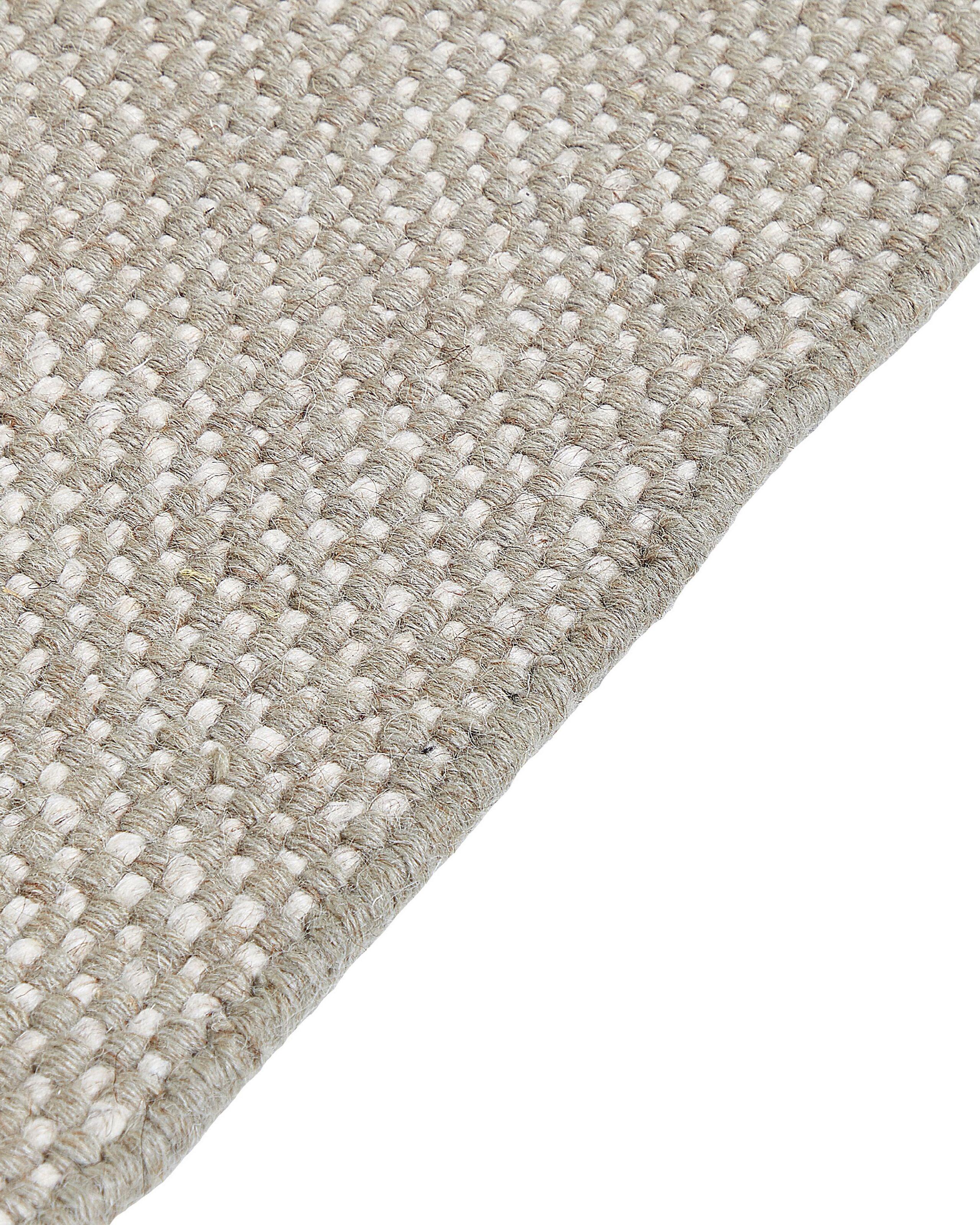 Beliani Teppich aus Wolle Boho TEKELER