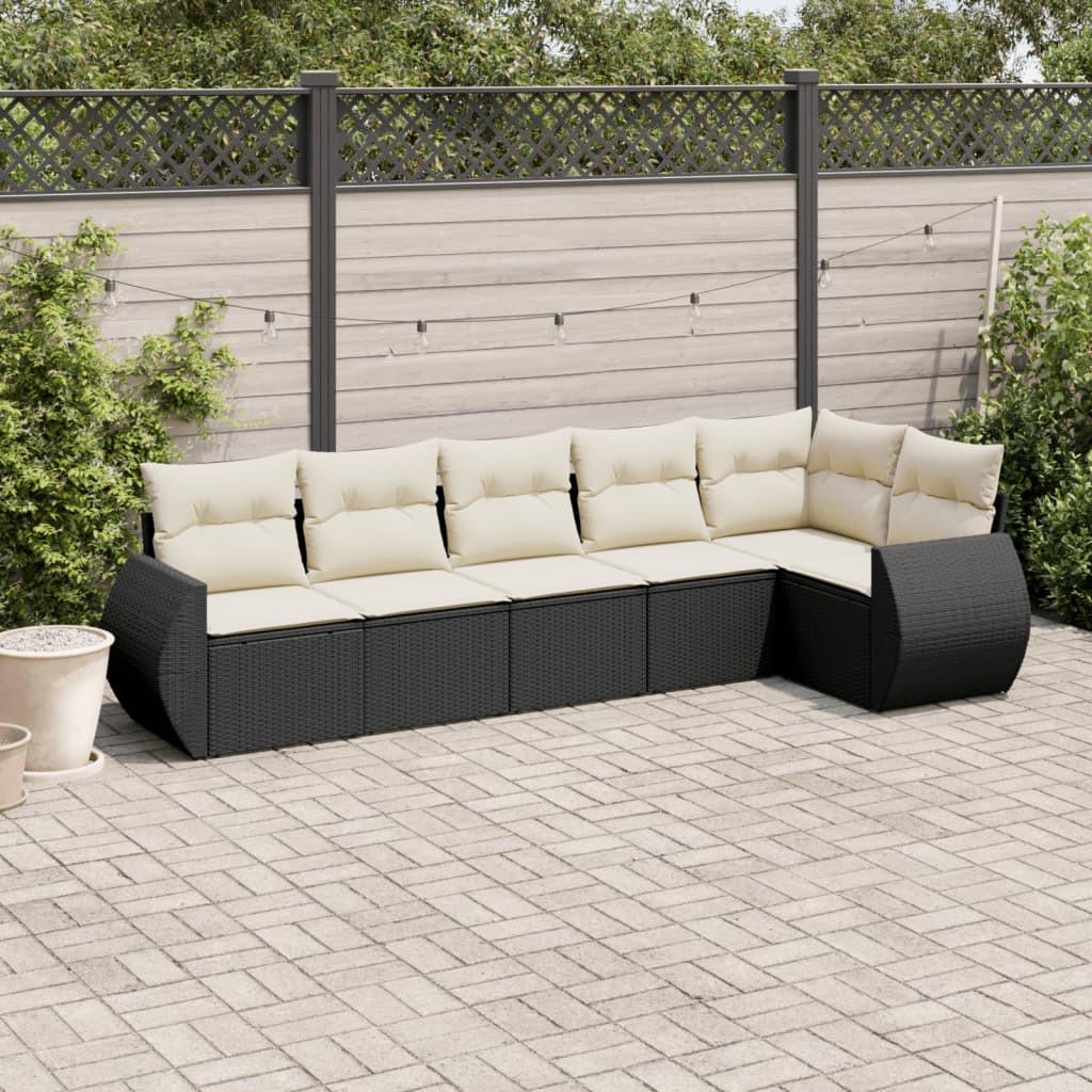 VidaXL Garten sofagarnitur poly-rattan