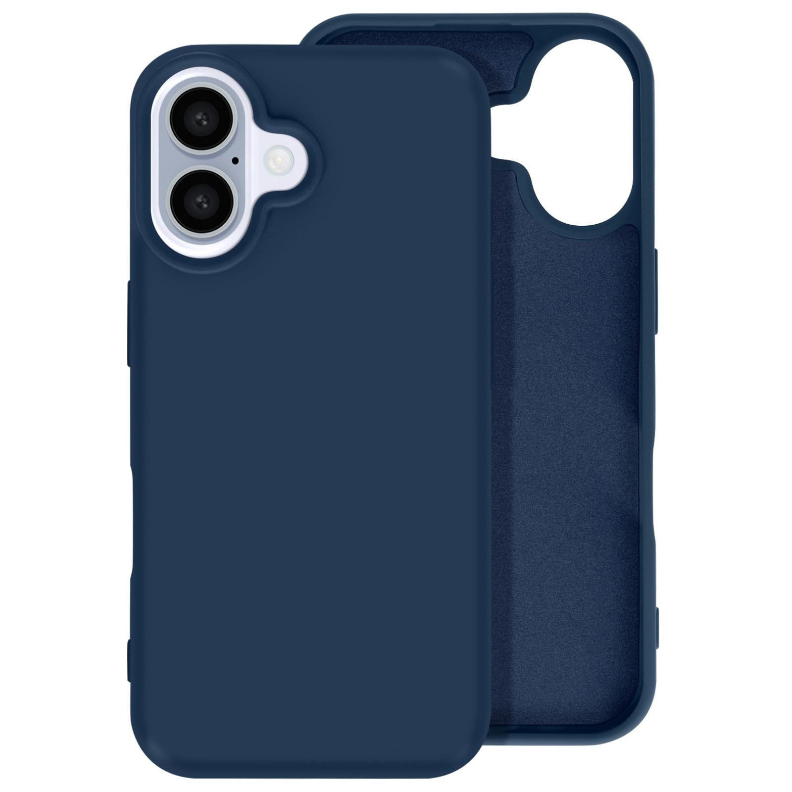 Avizar Handyhülle Apple iPhone 16 Dunkelblau