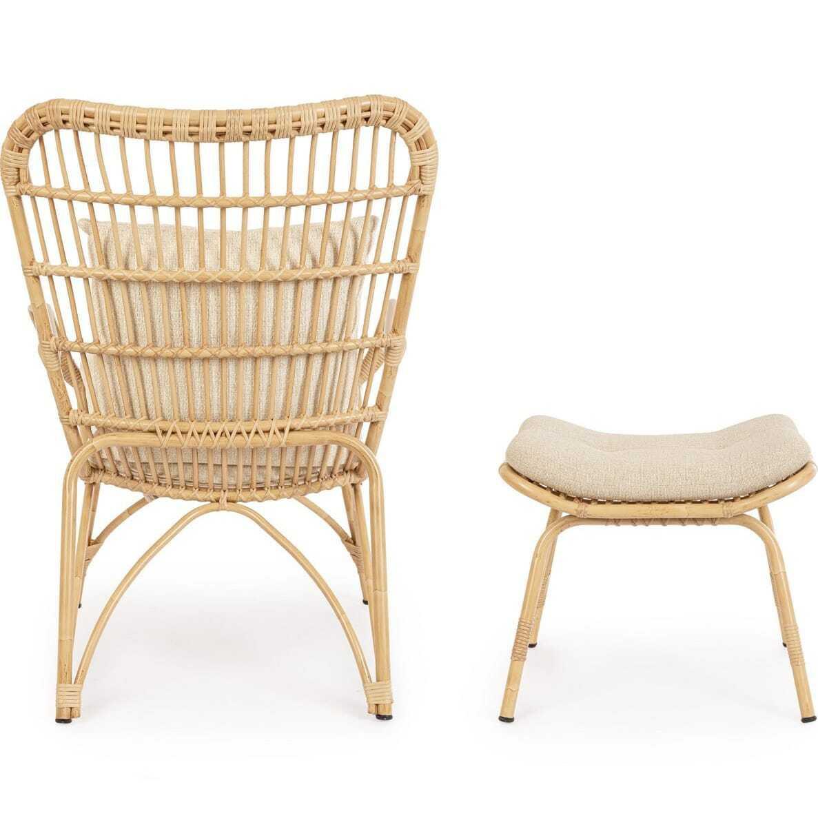 mutoni lifestyle Garten Lounge-Sessel Maela natur