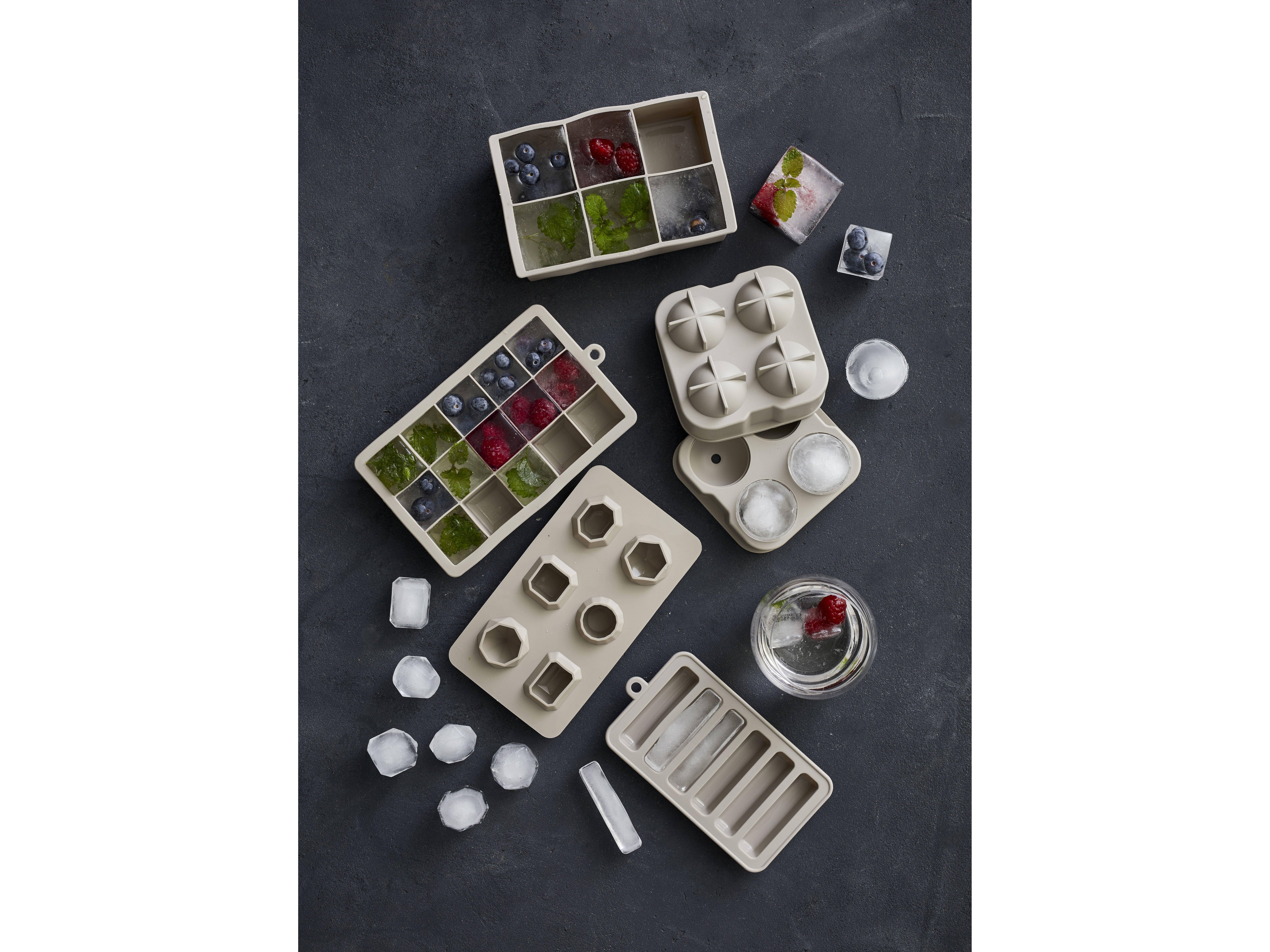 Bitz Eiswürfelform Stab 2 Stück, Beige