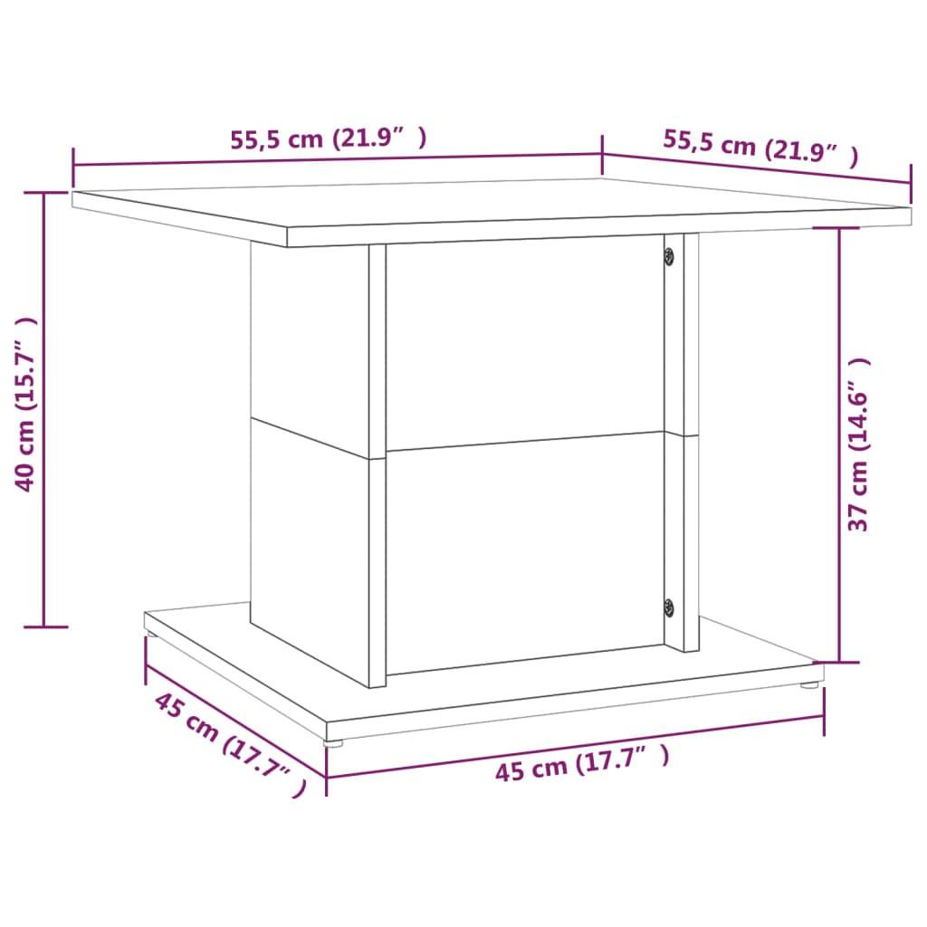 VidaXL Couchtisch holzwerkstoff