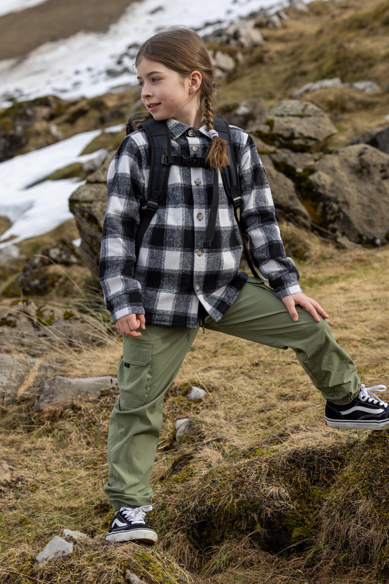 Rukka Wega Kinder Fleece Hemd-Jacke