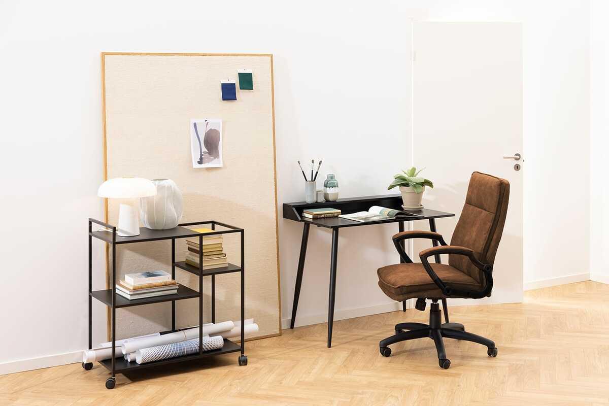 mutoni Bürodrehstuhl Brawley camel