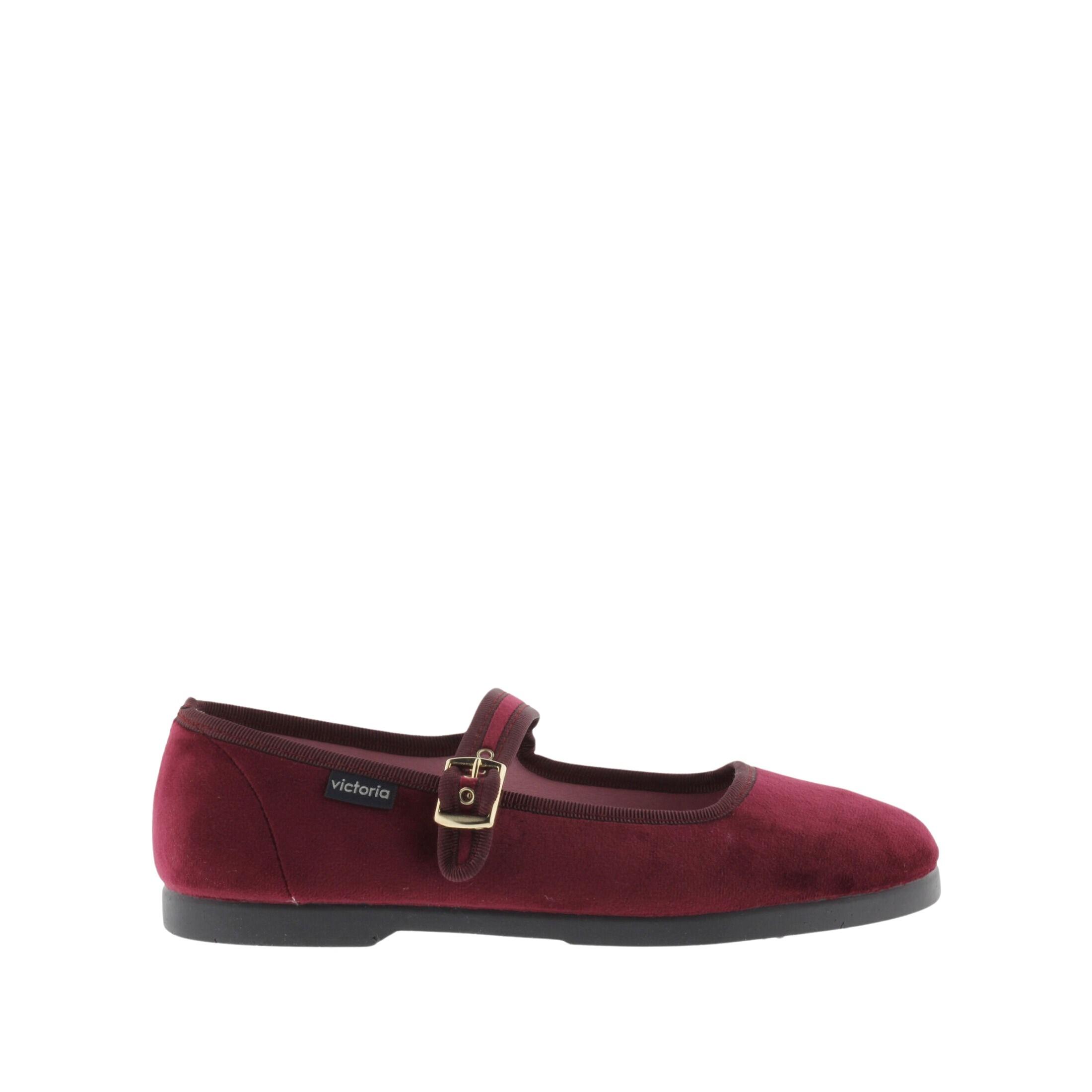 Victoria ballerinas gong-fu terciopelo