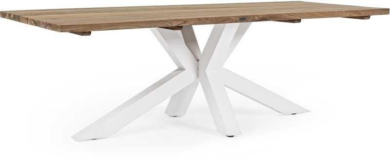 mutoni Gartentisch Ramsey 240x100 natur-weiss