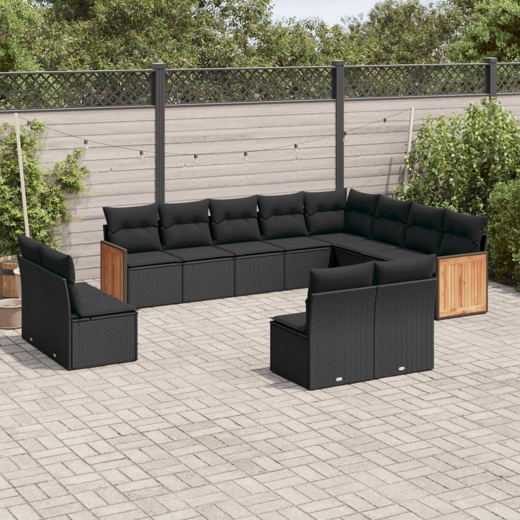VidaXL Garten sofagarnitur poly-rattan
