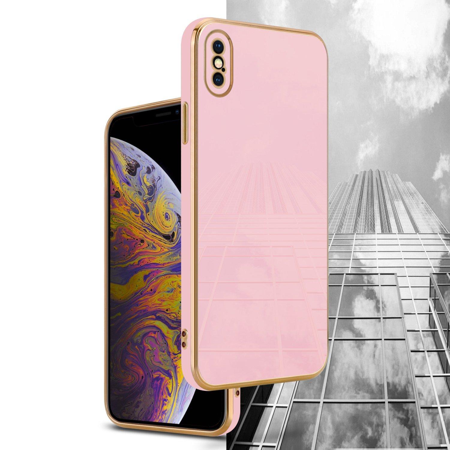 Cadorabo Hülle für Apple iPhone XS MAX mit Kameraschutz