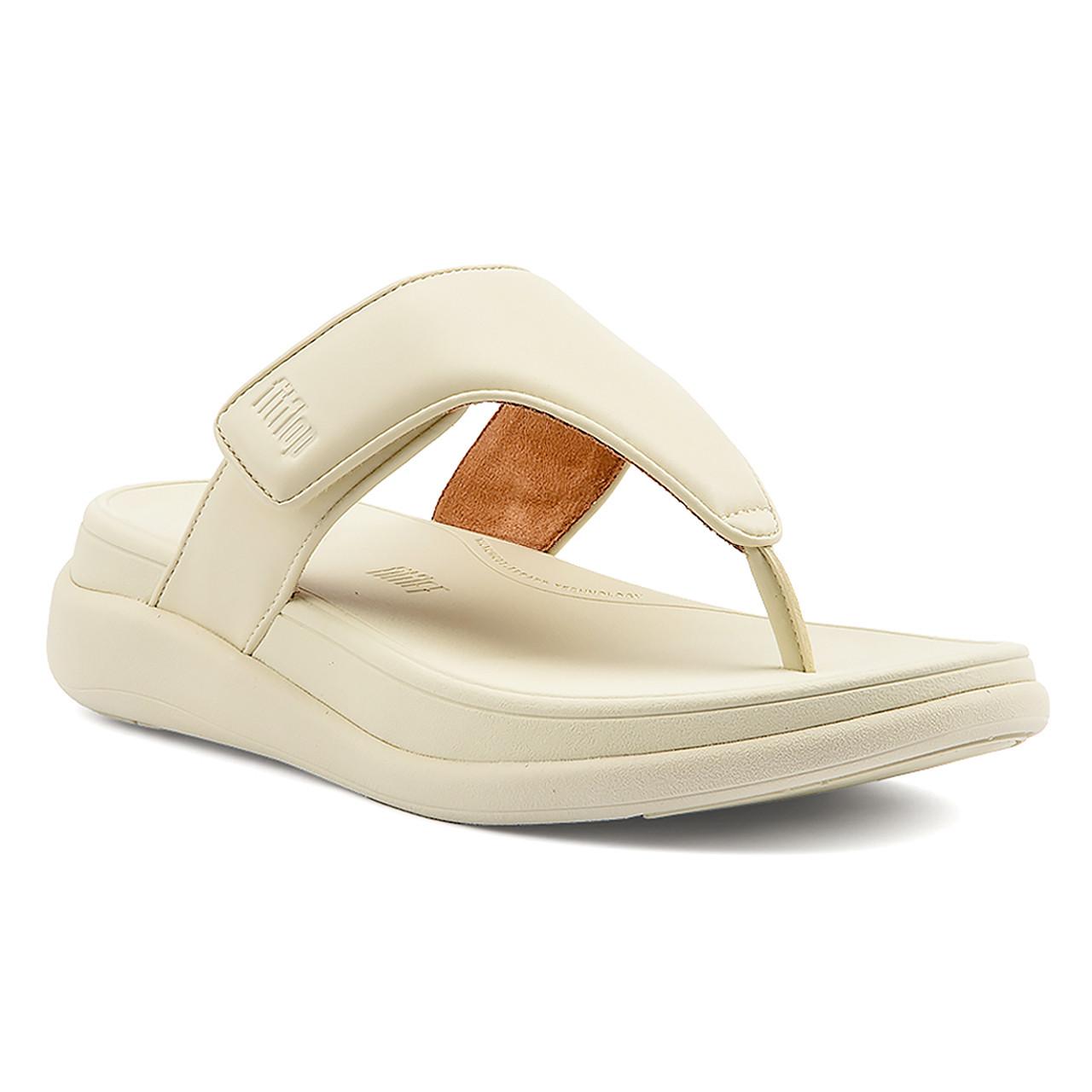 Fitflop F-MODE GO ADJUSTABLE FLATFORM TOE-POST SANDALS