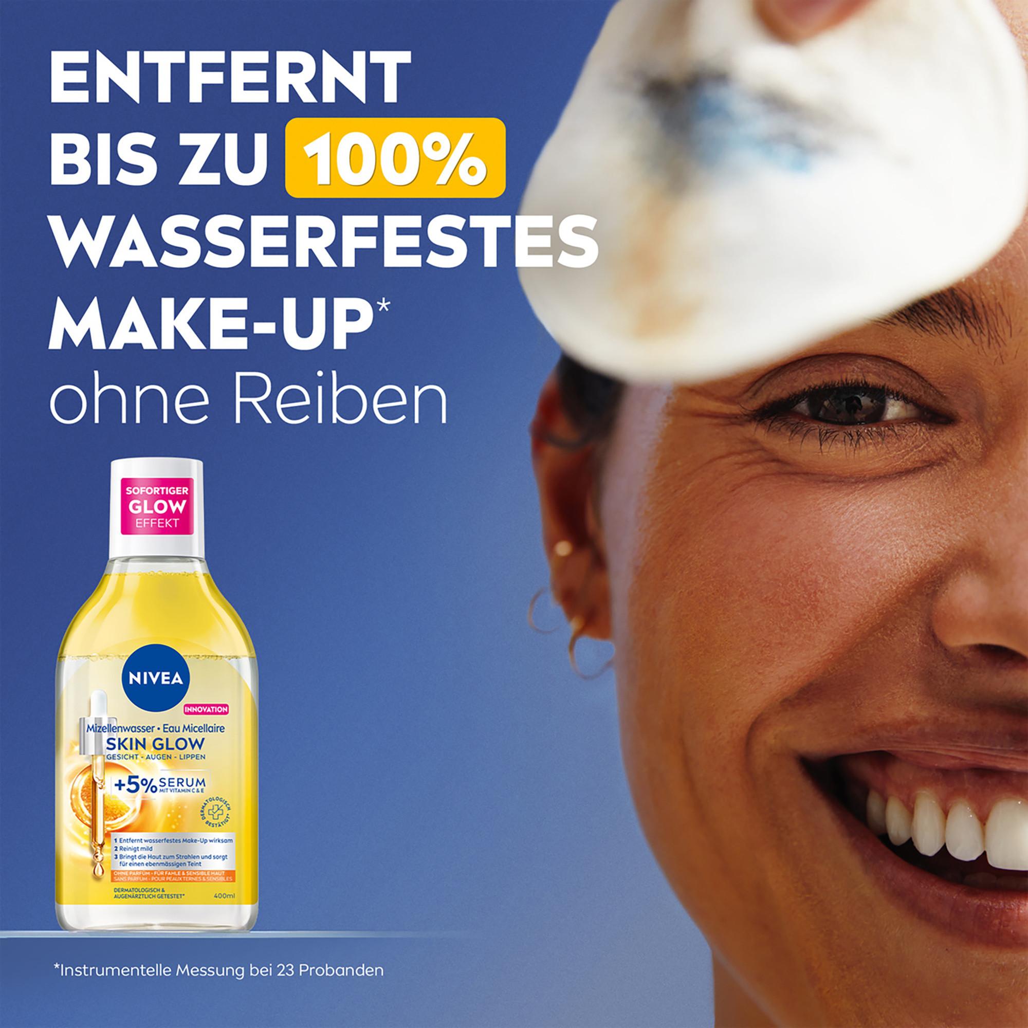 NIVEA Face Cleansing Skin Glow Serum Mizellenwasser
