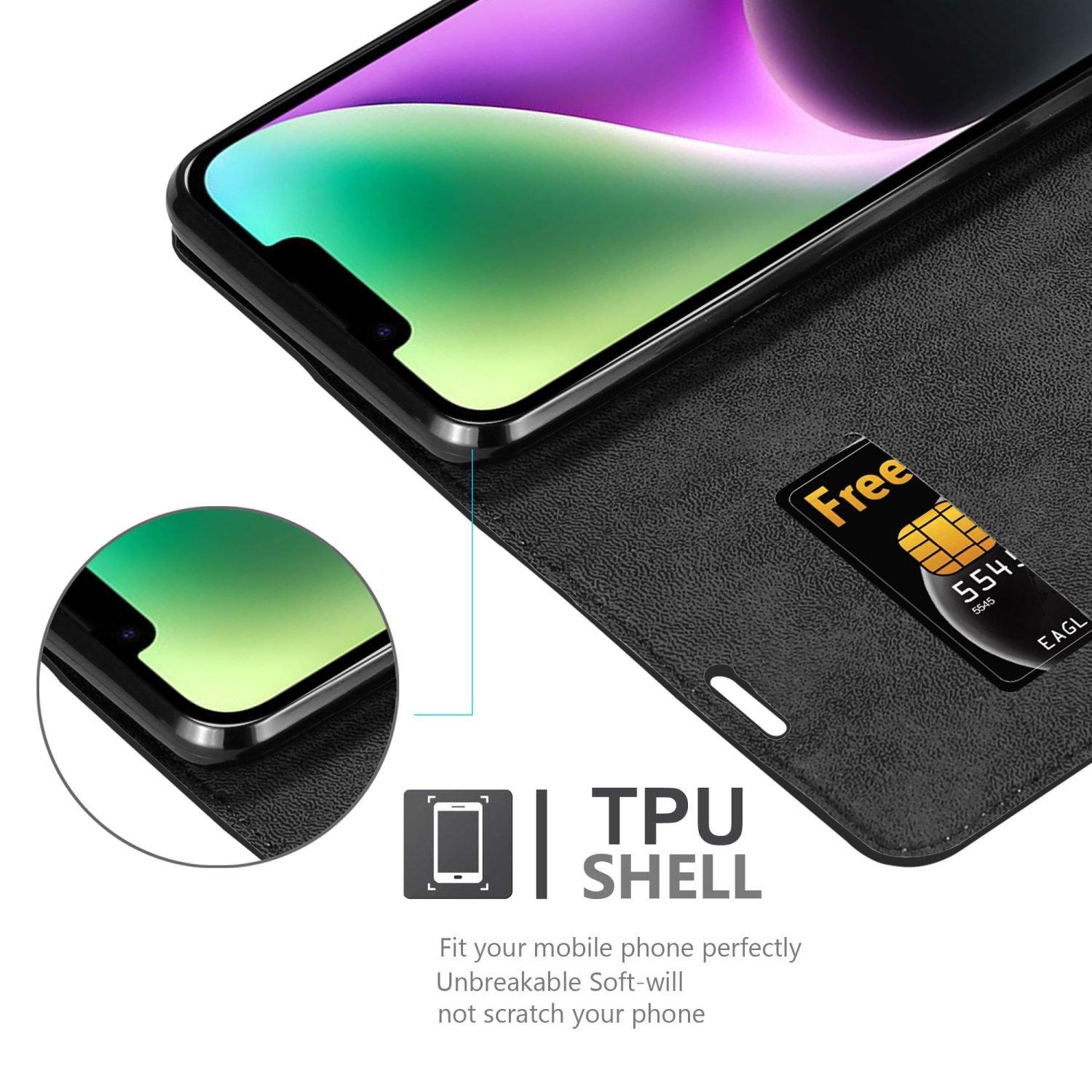 Cadorabo Hülle für Apple iPhone 14 Magnetverschluss, Kartenfach