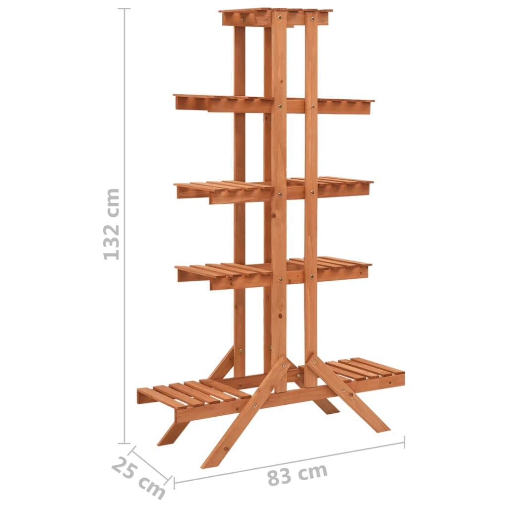 VidaXL Pflanzenständer holz