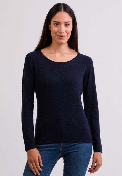 CASH-MERE.CH Kaschmir Rundhals Pullover