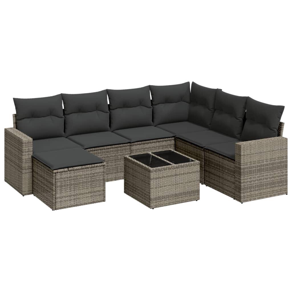 VidaXL Garten sofagarnitur poly-rattan