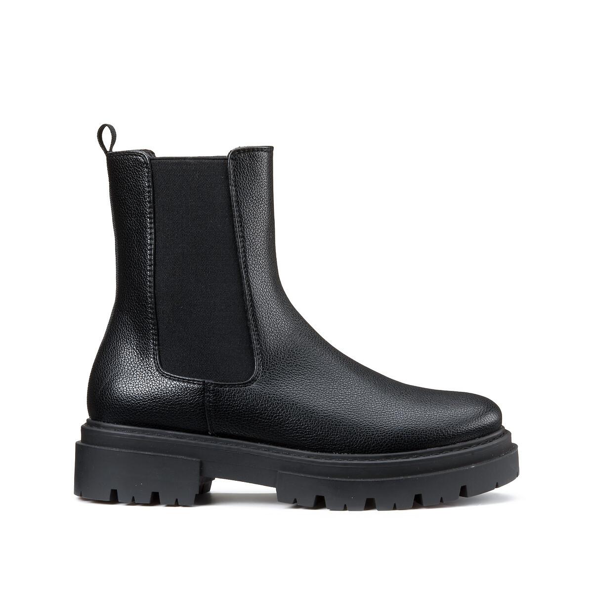 La Redoute Collections Chelsea-Boots mit Profilsohle