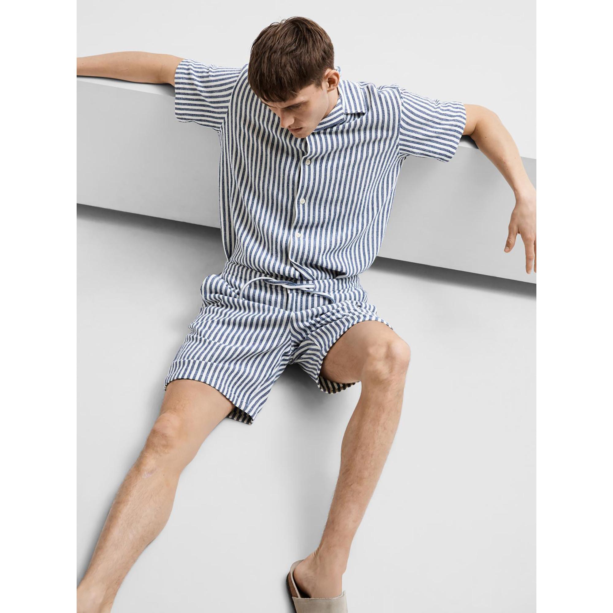 SELECTED Comfort Brody Sal Stripes Shorts