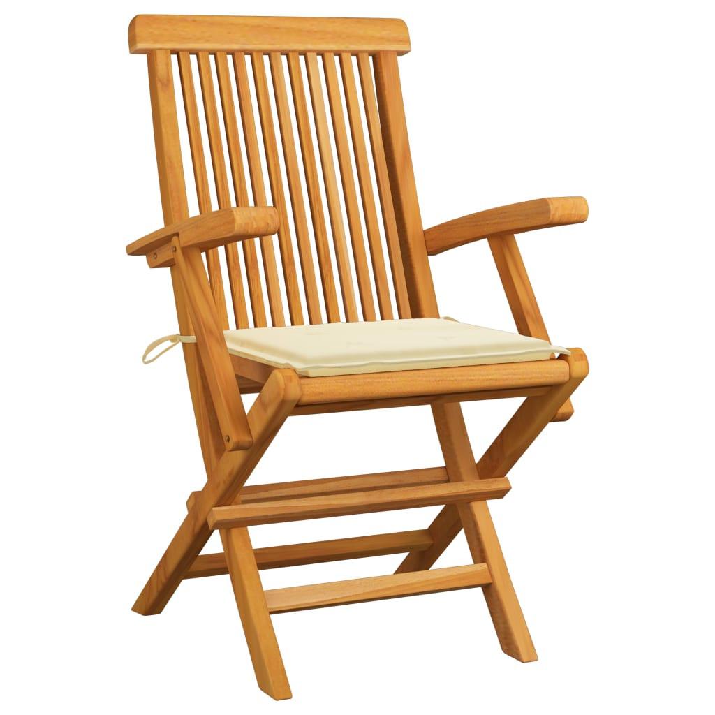 VidaXL Gartenstuhl teak