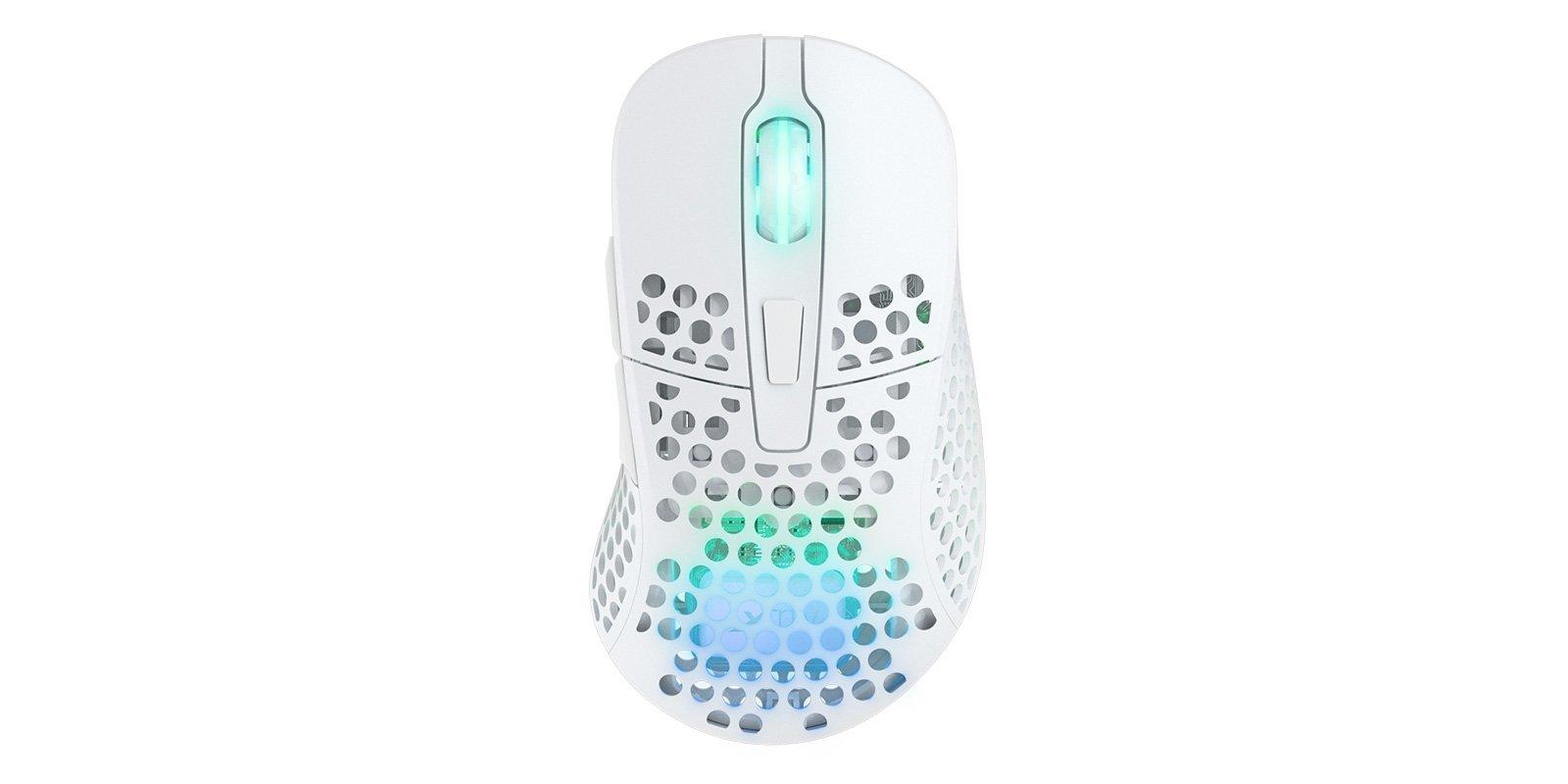 Xtrfy M4 RGB Maus Gaming rechts RF Wireless + USB Type-C Optisch 19000 DPI