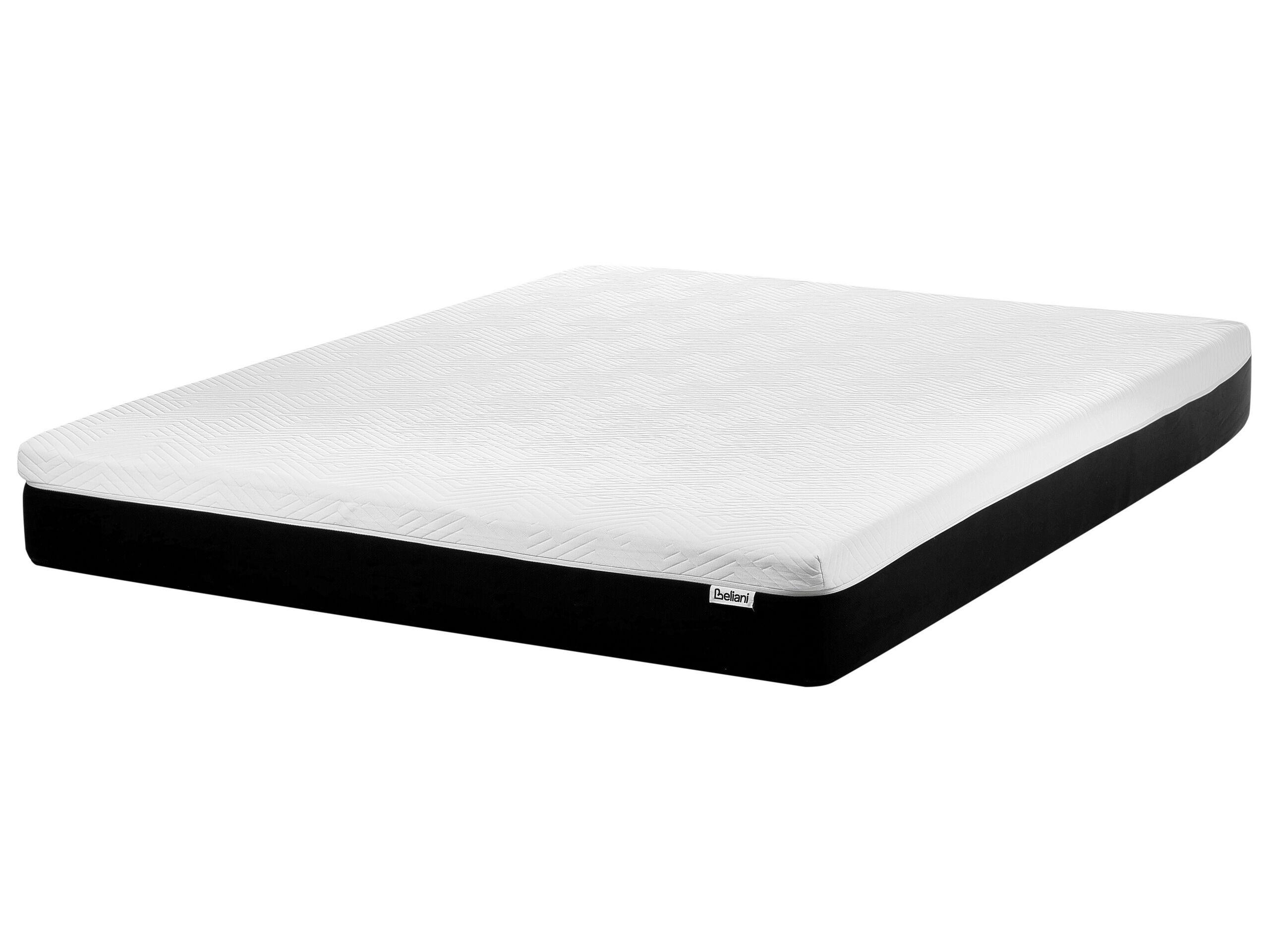 Beliani Latex-Memoryschaum-Matratze aus PU-Schaum COZY