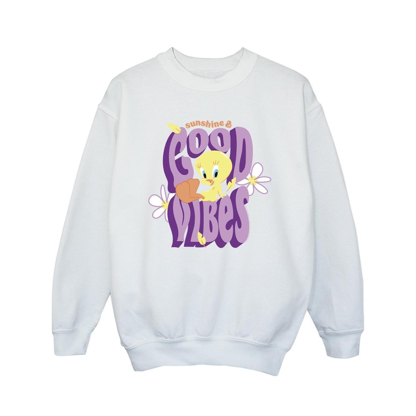 LOONEY TUNES Tweeday Sunshine & Good Vibes Sweatshirt