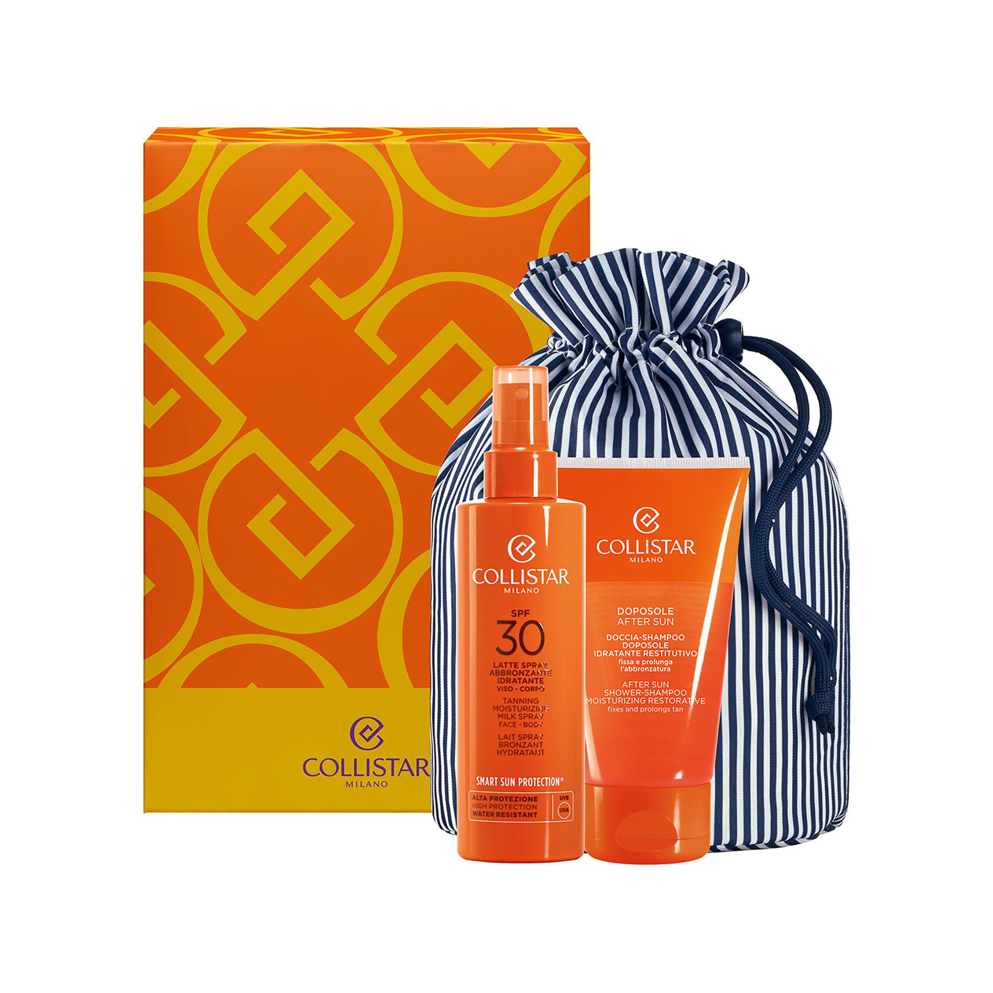 COLLISTAR Geschenkset bräunende feuchtigkeitsspendende Spray-Sonnenmilch LSF 30 200 ml