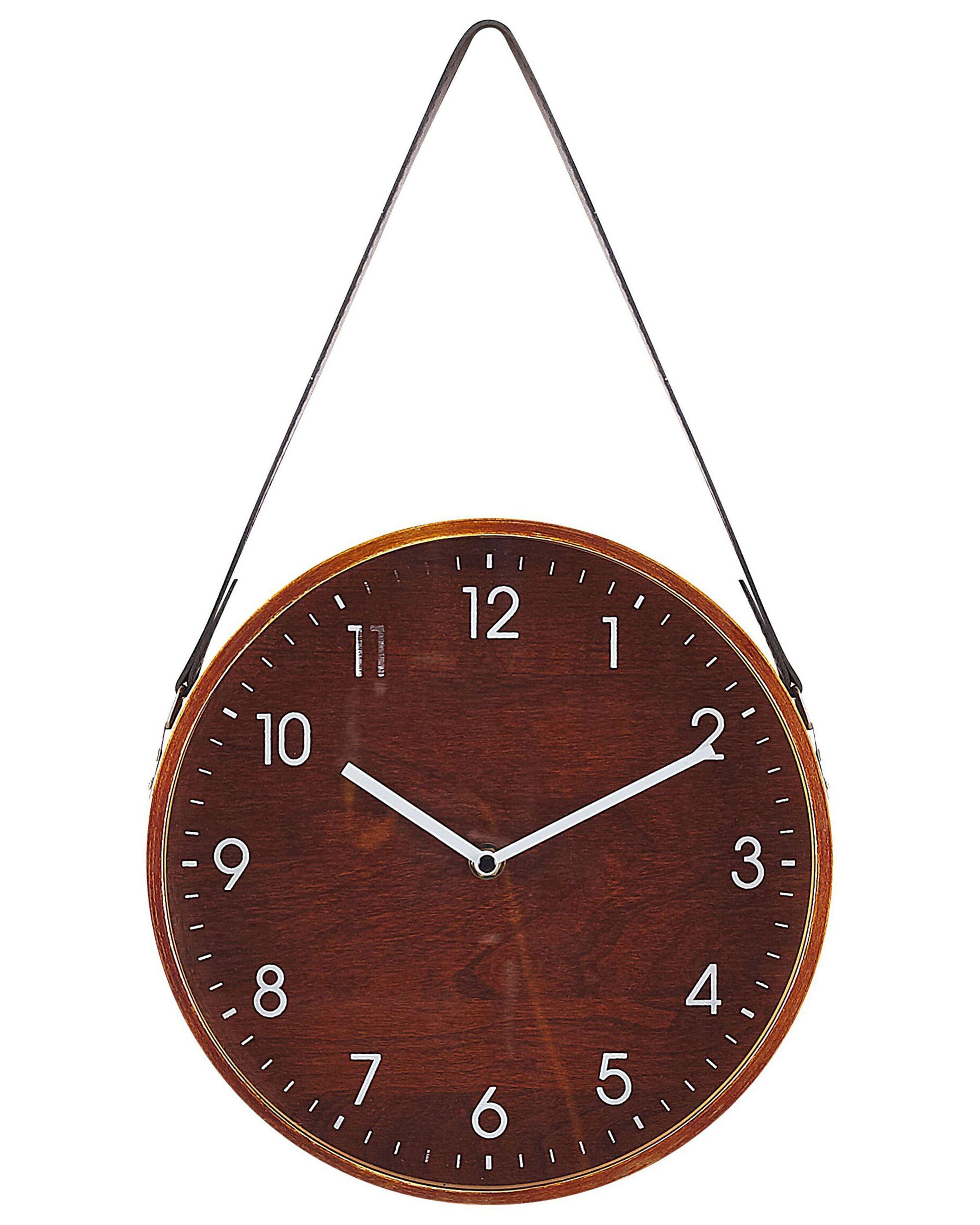 Beliani Wanduhr aus MDF-Platte Retro RENENS