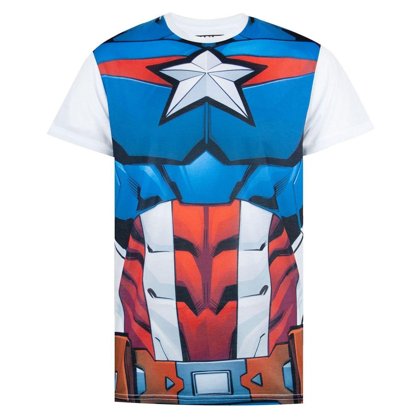 CAPTAIN AMERICA Kostüm T-Shirt
