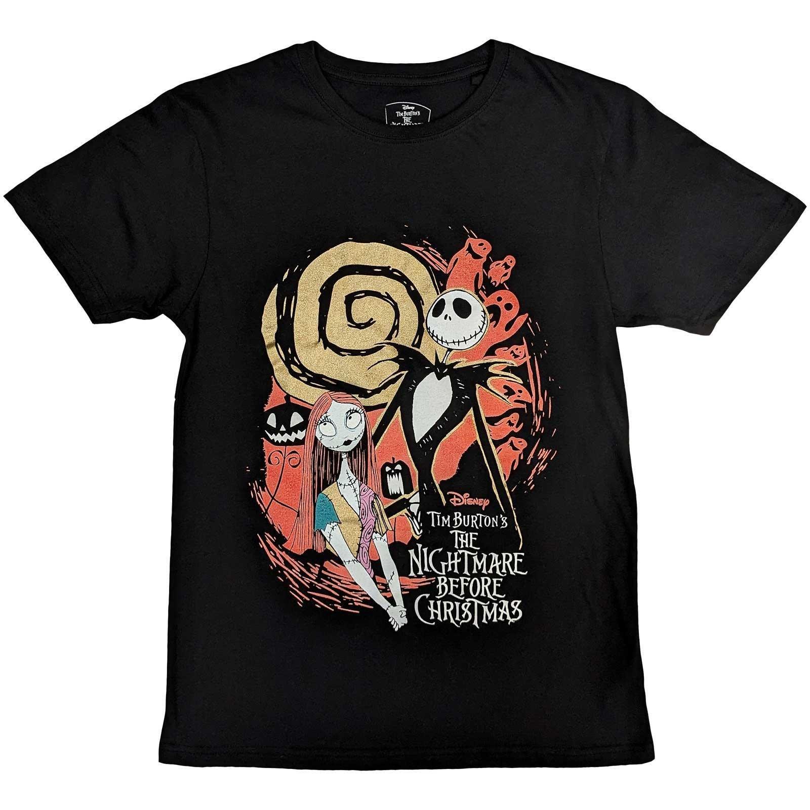 Nightmare Before Christmas Verziertes T-Shirt