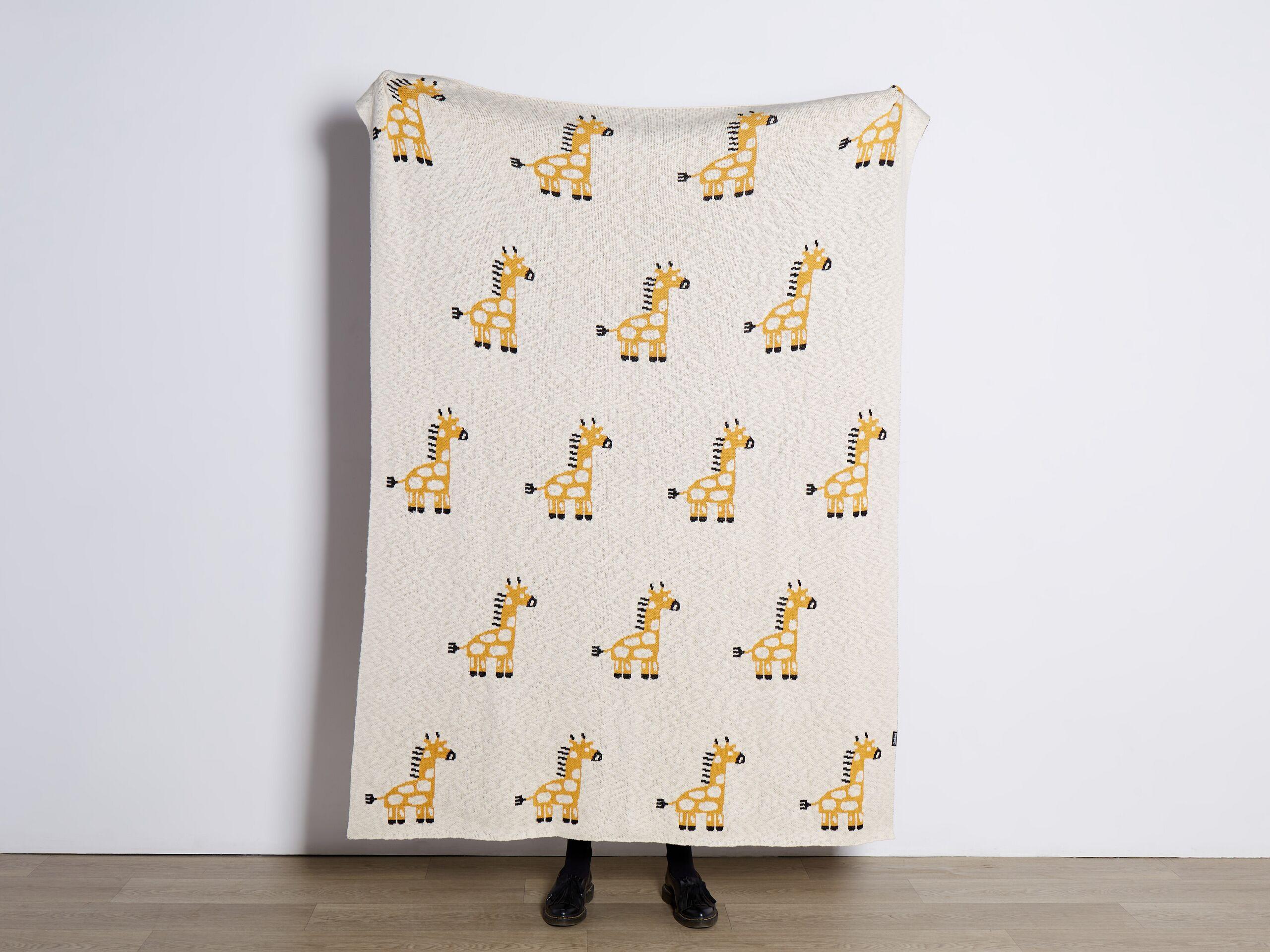 Beliani Kuscheldecke aus Baumwolle Modern CHILARI