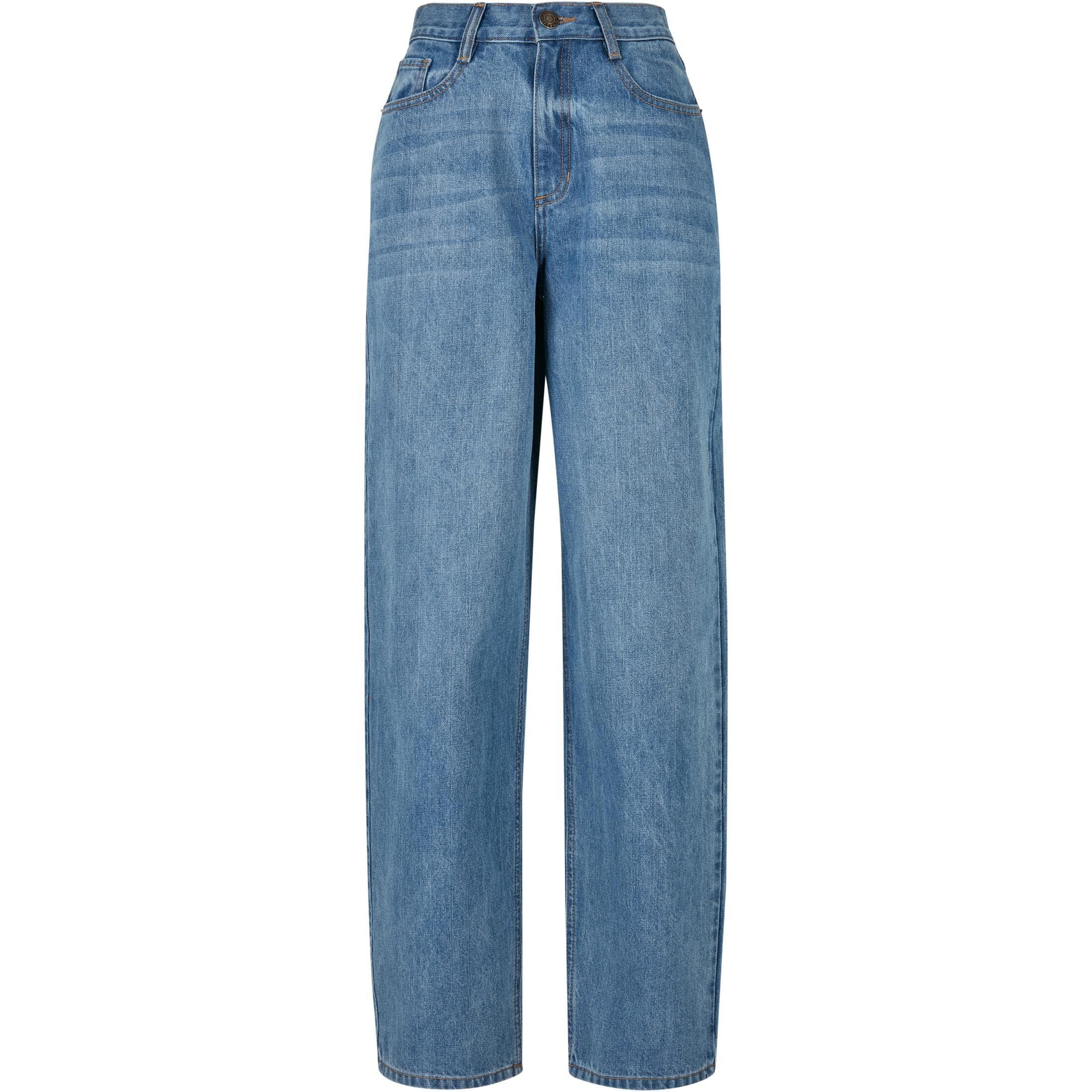 URBAN CLASSICS 90er High Waist Wide Leg Jeans