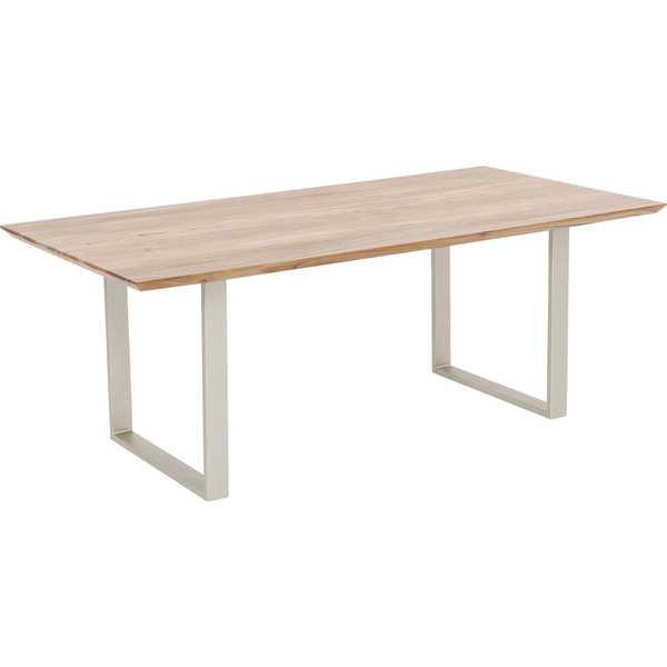 KARE Design Tisch Symphony Silber 160x80cm