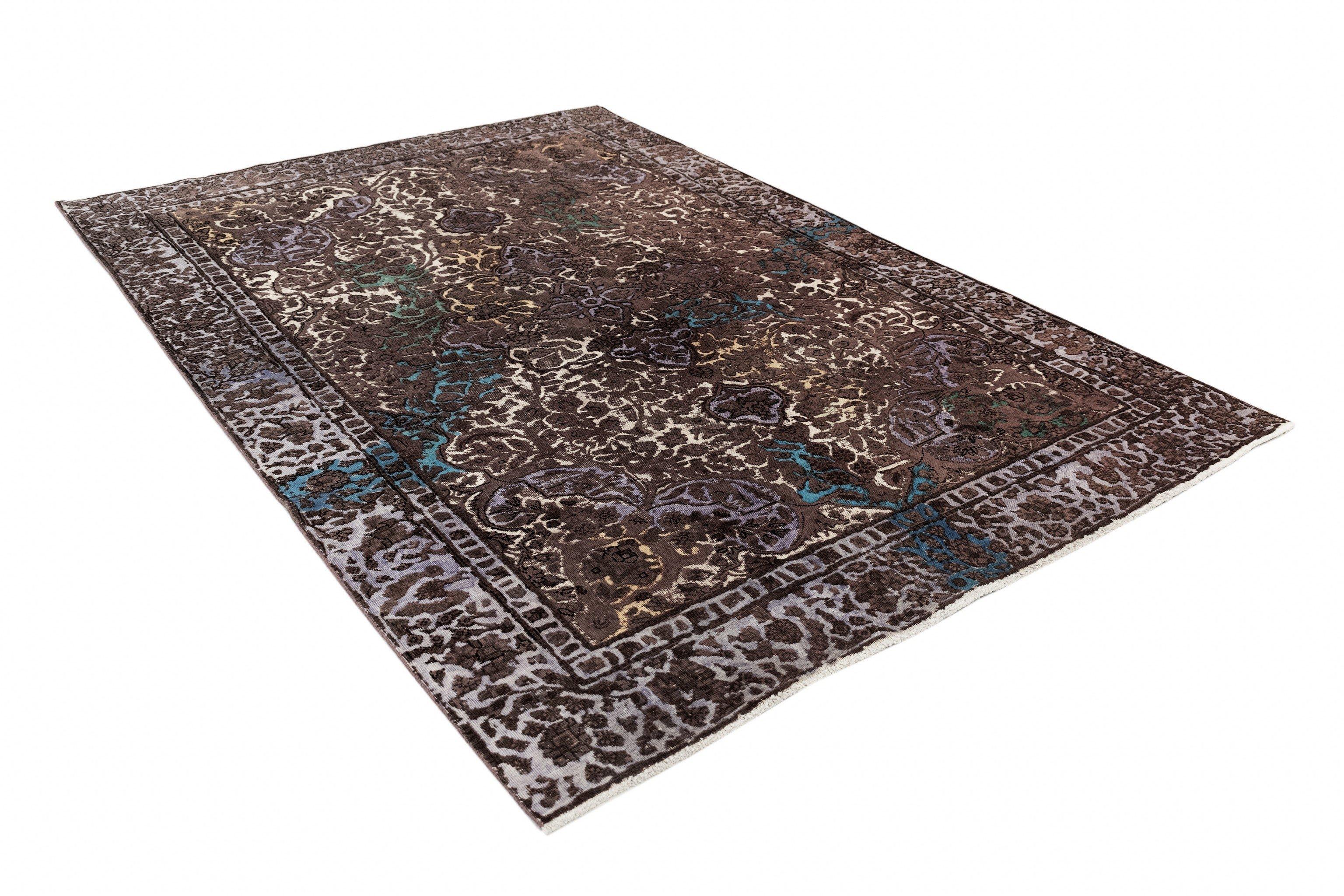 VIDAL Handgemachter Teppich Vintage Royal