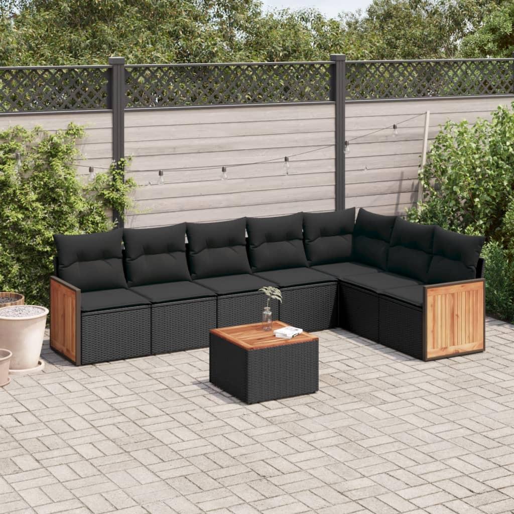 VidaXL Garten sofagarnitur poly-rattan