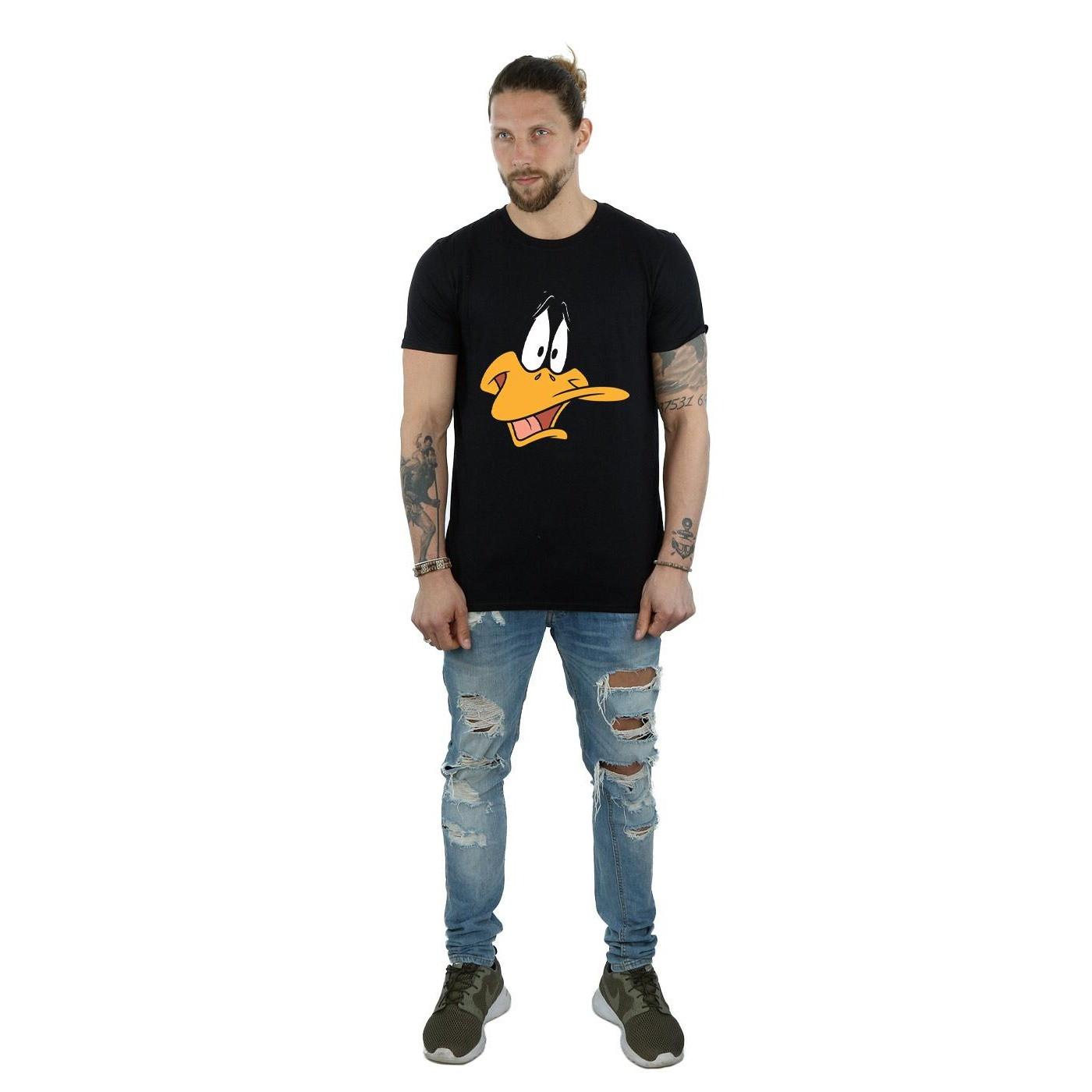 LOONEY TUNES Daffy Duck bedrucktes T-Shirt