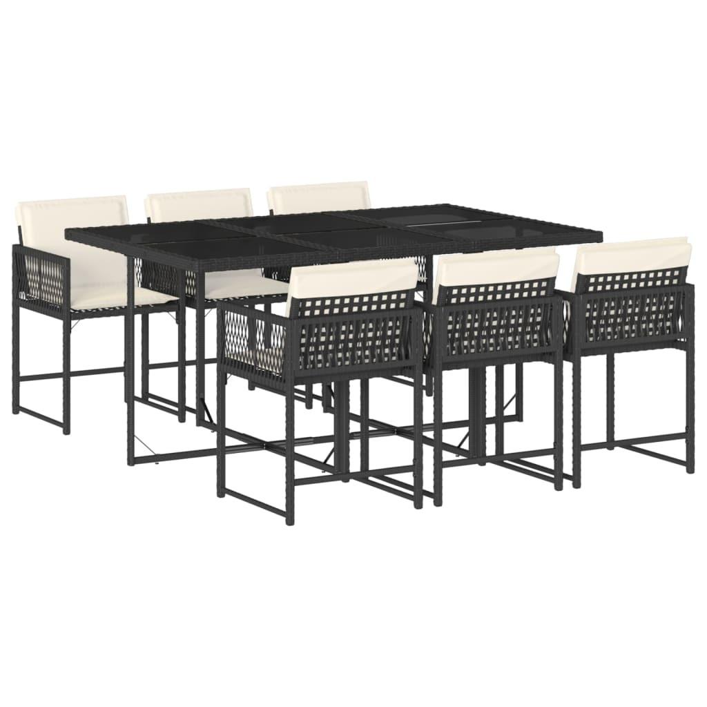 VidaXL Garten essgruppe poly-rattan