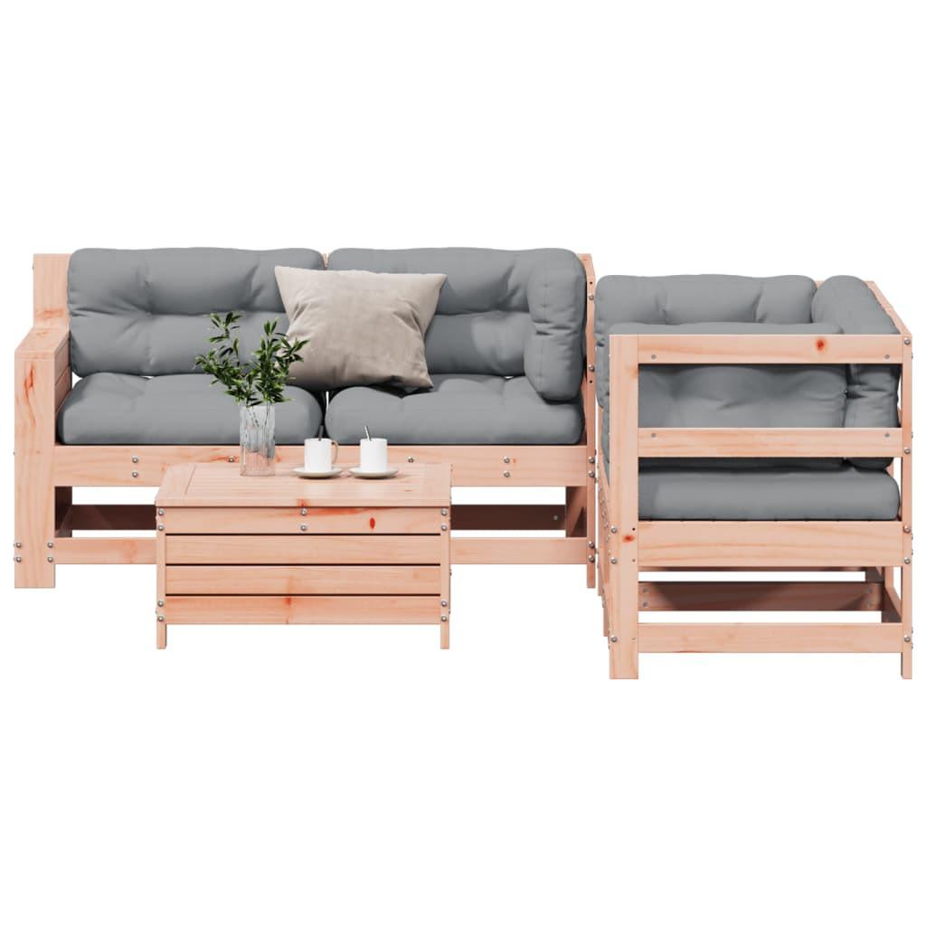 VidaXL Garten lounge set holz
