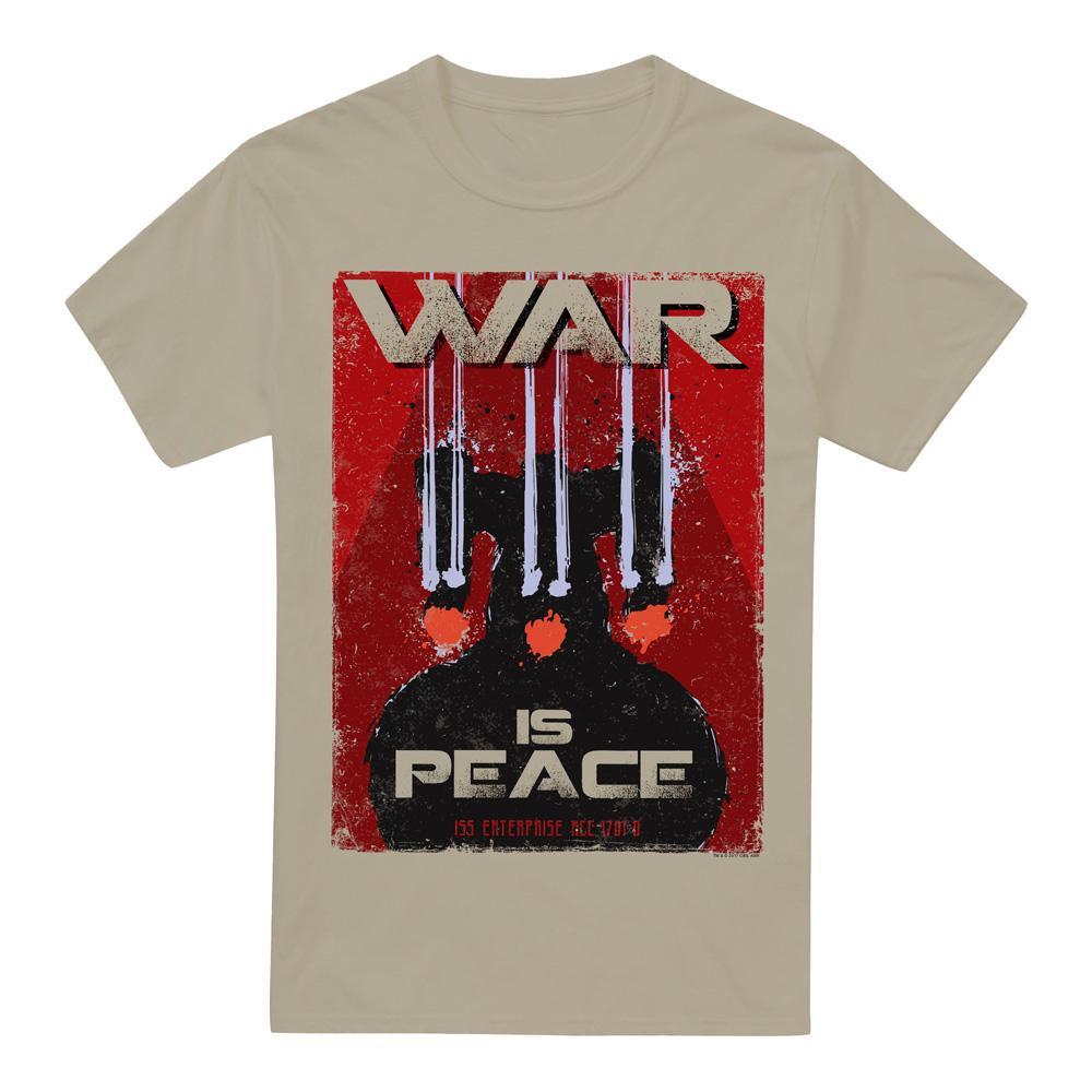 Star Trek War is Peace Bedrucktes T-Shirt