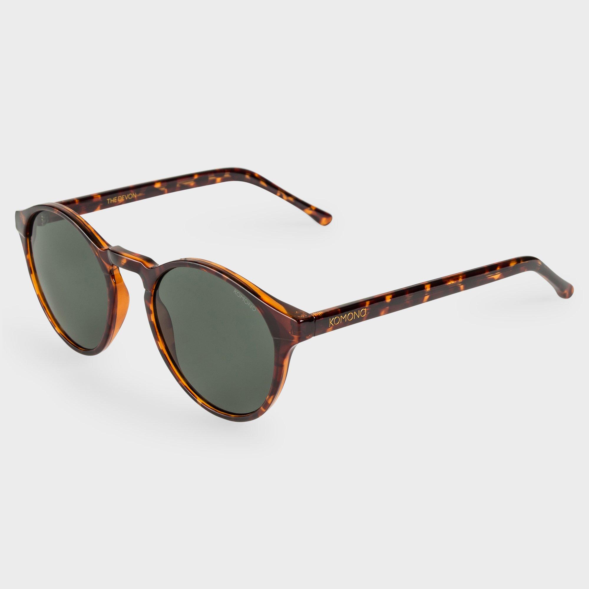 KOMONO Devon\n Runde Sonnenbrille mit Etui