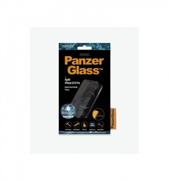 PanzerGlass Displayschutz Case Friendly BK AB Privacy iPhone 12/12 Pro