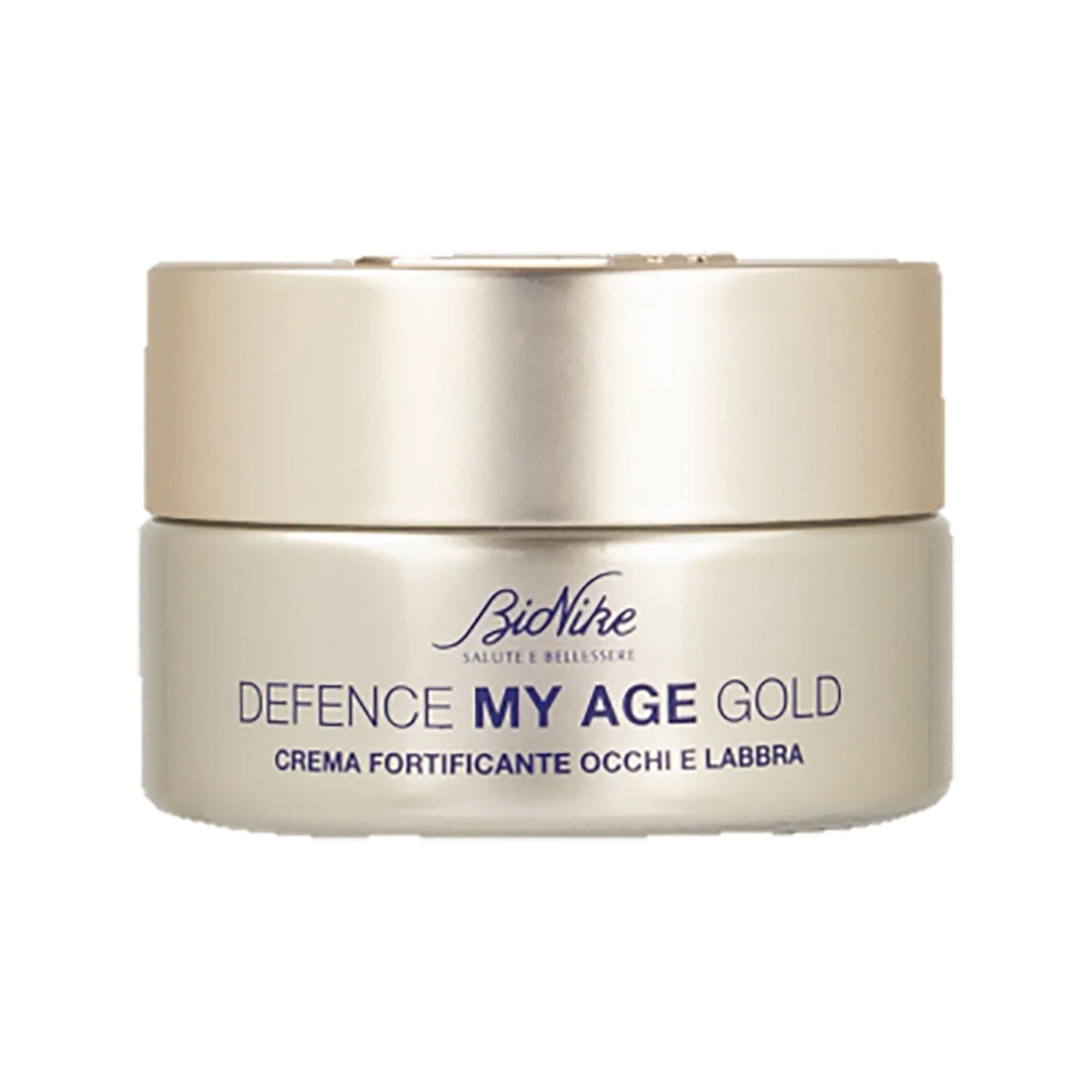 BioNike Defence My Age Gold Stärkende Augen- und Lippencreme