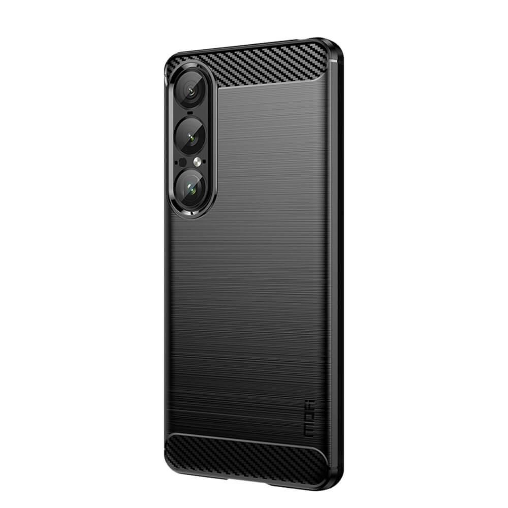 Cover-Discount Sony Xperia 1 VII - Metall Carbon Look Hülle
